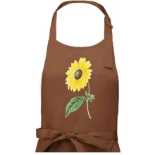 Slunečnice otočená