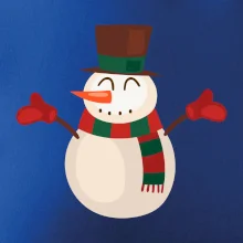 Vánoční sněhulák