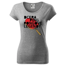Dcera ping pongové legendy