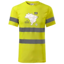 Brazílie mapa s názvy regionů Brazílie mapa s názvy regionů