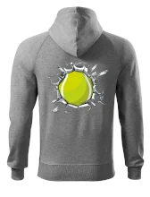 Tenisový míč v triku