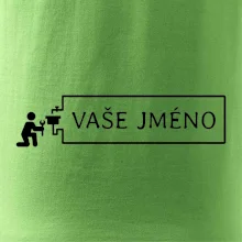 Instalatér - jméno v rámečku