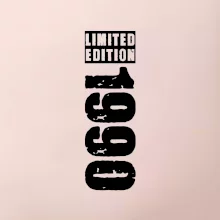 Limited edition 1990 pruh