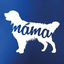 Zlatý retrívr máma obrys