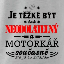 Je těžké být tak neodolatelný - motorkář