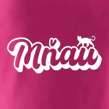 Mňau nápis