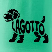 Lagotto nápis v těle