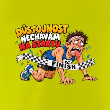 Běžec důstojnost nechávám na startu