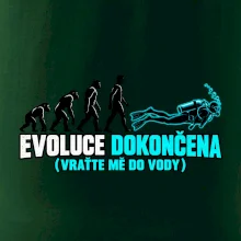 Evoluce potápěče návrat do vody