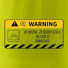 Warning mluvení - turistika