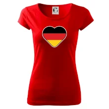 Germany love velké - Německá vlajka