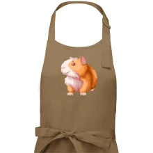 Morče - kreslené, bílo oranžové