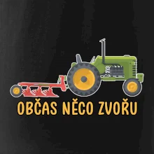 Traktor občas něco zvoře
