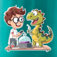 Chemik a dinosaurus - kluk