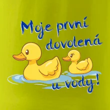 Moje první dovolená u vody - holčička