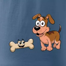 Parové triko - Pes a kost