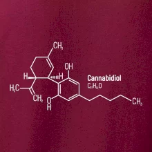 Molekulární struktura CBD (Canabidiol)