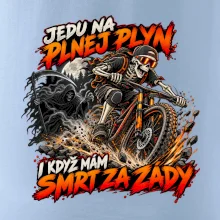 Kostlivec na horském kole ujíždí smrti