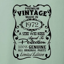 Vintage Etiketa - 1972