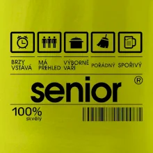 Čárový kód senior