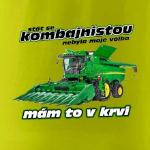 Stát se kombajnistou nebyla moje volba