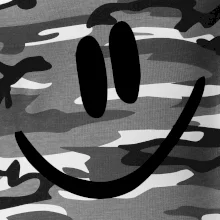 Emoji bez obrysu - usměv