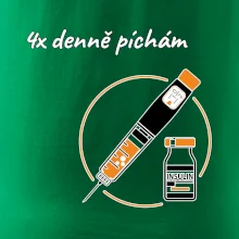4x denně píchám Insulin