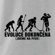 Hokejová evoluce jdeme na pivo