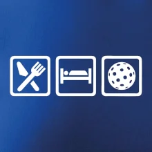 Eat sleep florbal v řadě