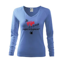 Já piju - tvoje superschopnost? šikmý nápis