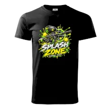Neonový zásah splash zone paintball