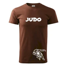 Judo nápis + postavy