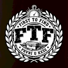 FTF první u keše vítězný odznak