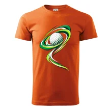 Golfový míček zelená dynamika