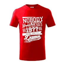 Nobody is perfect - Vlastní ročník