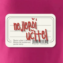 Nejlepší učitel sešit