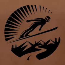 Skokan černý v kruhu