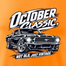 Říjnová klasika americký veterán muscle car