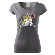 Chemik a dinosaurus - Holka