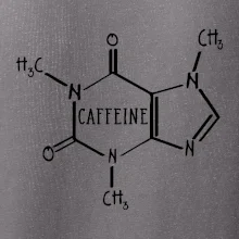 Caffeine molekuly Caffeine molekuly