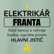 Jméno - Elektrikář - hlavní jistič