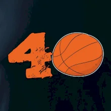 Basketball kulaté narozeniny 40