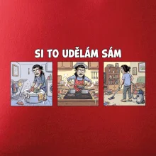 Si to udělám sám - dlouhé vlasy a knír