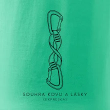 Expreska souhra kovu a lásky