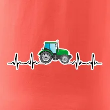 Traktor barevný ekg