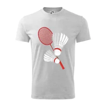 Badminton - pálka a košík