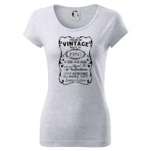 Vintage Etiketa - 1980