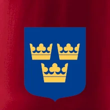 Švédský znak tři korunky velký