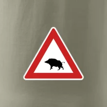 Dopravní značka - Pozor divočák
