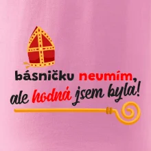 Básničku neumím, ale hodná jsem byla
